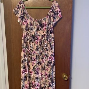 Floral jumpsuit/romper